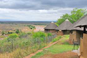 Olifants Rest Camp scenic view.